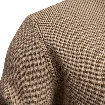 Koelman | Hombre Suéter de Algodón Slim con Detalles de Botones