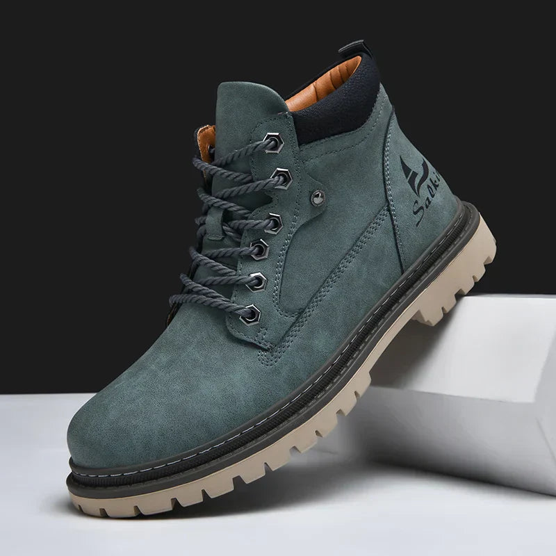 Matteo | Hombre Zapatos Robustos con Cordones