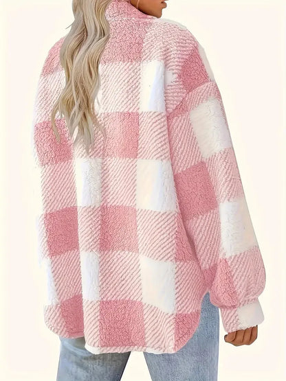 Gabriella | Mujer Chaqueta con Botones Acogedora para Capas