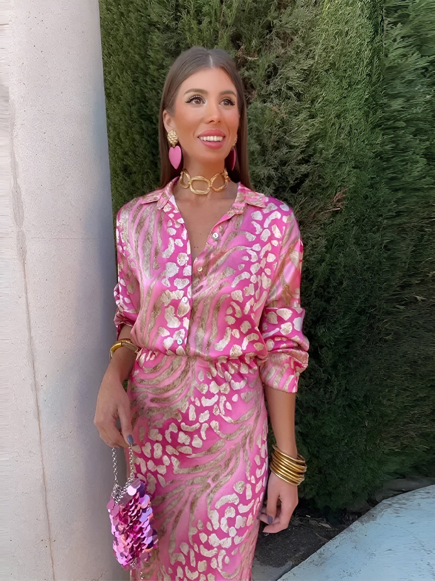 Alva | Mujer Conjunto de Verano Elegante de Dos Piezas