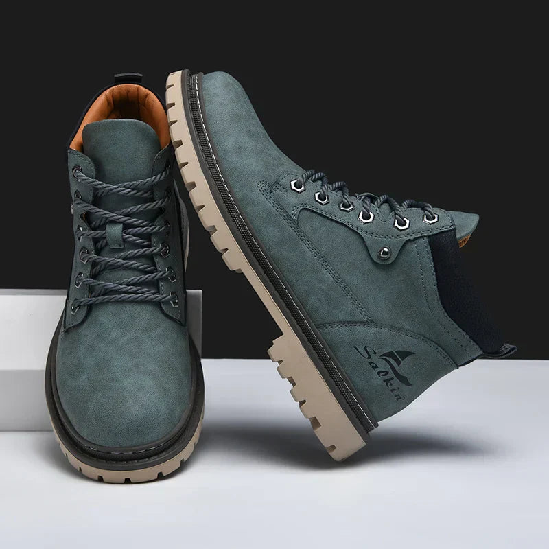 Matteo | Hombre Zapatos Robustos con Cordones