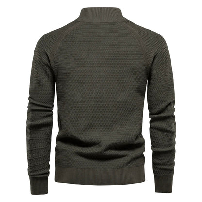 Koelman | Hombre Cárdigan de Algodón Slim con Escote en V