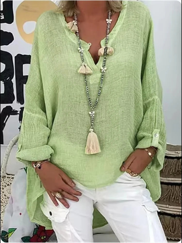 Criza | Mujer Blusa Oversize Fluida Multiusos