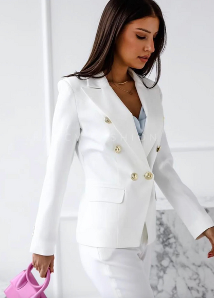 Evi | Mujer Conjunto Elegante de Dos Piezas Coordinado
