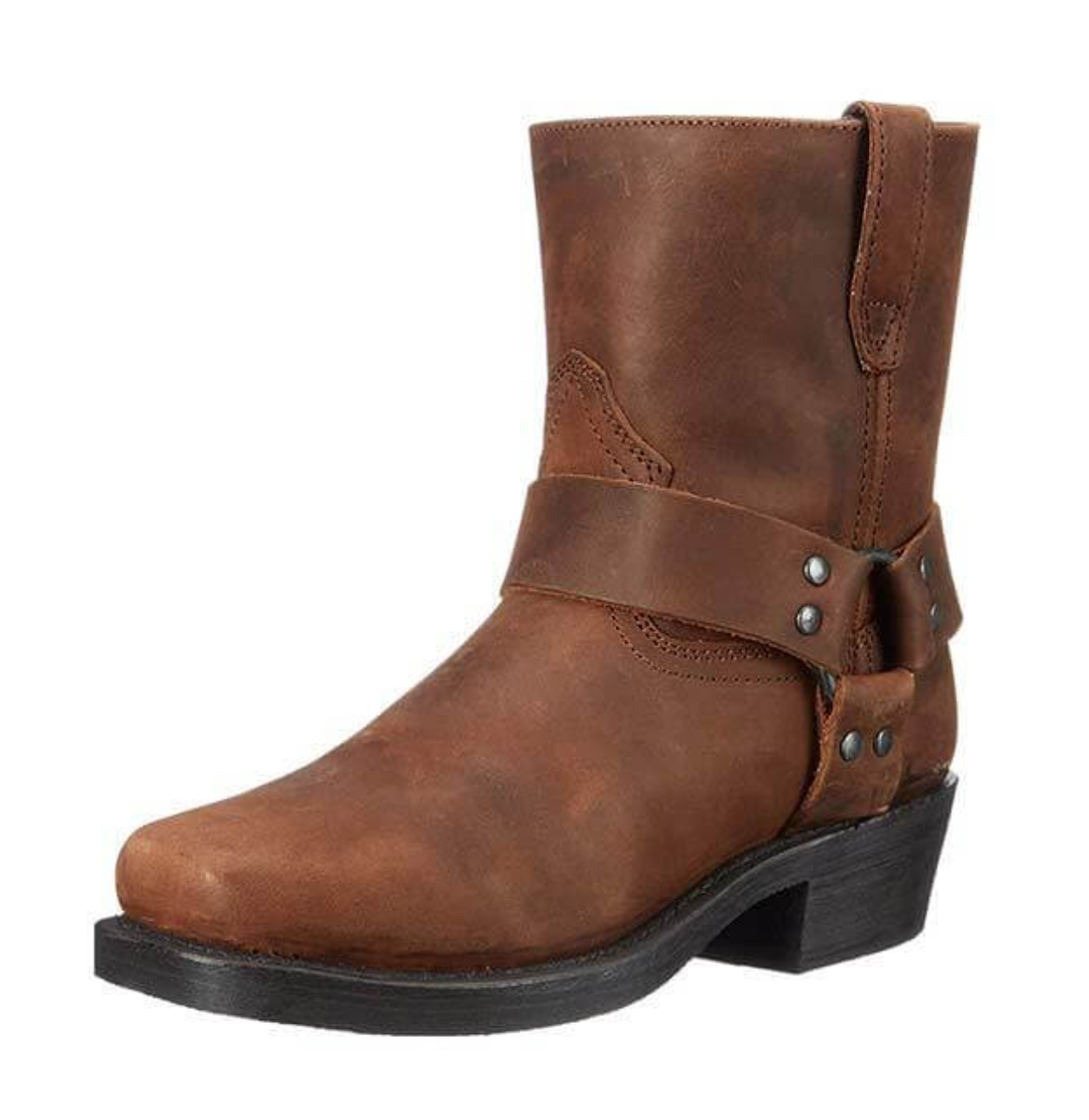 Stef | Mujer Botas Vintage con Detalles Metálicos