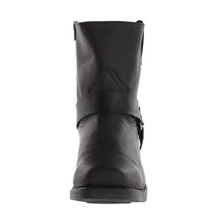 Stef | Mujer Botas Vintage con Detalles Metálicos