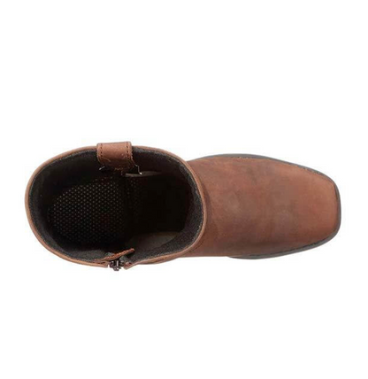 Stef | Mujer Botas Vintage con Detalles Metálicos