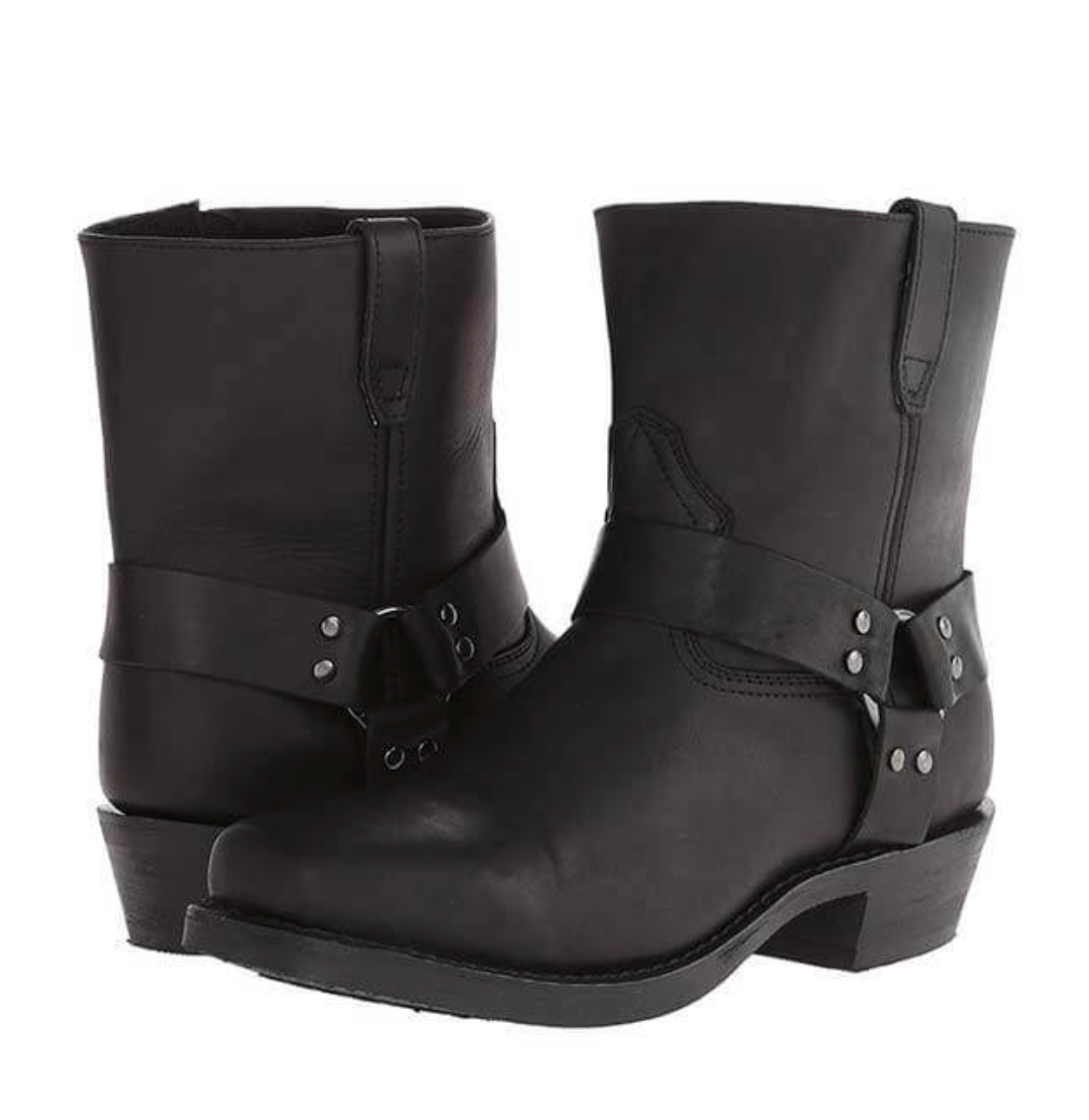 Stef | Mujer Botas Vintage con Detalles Metálicos