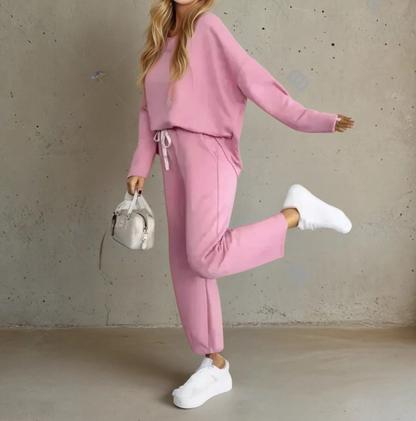 Romy | Mujer Conjunto de Dos Piezas Coordinado Cálido