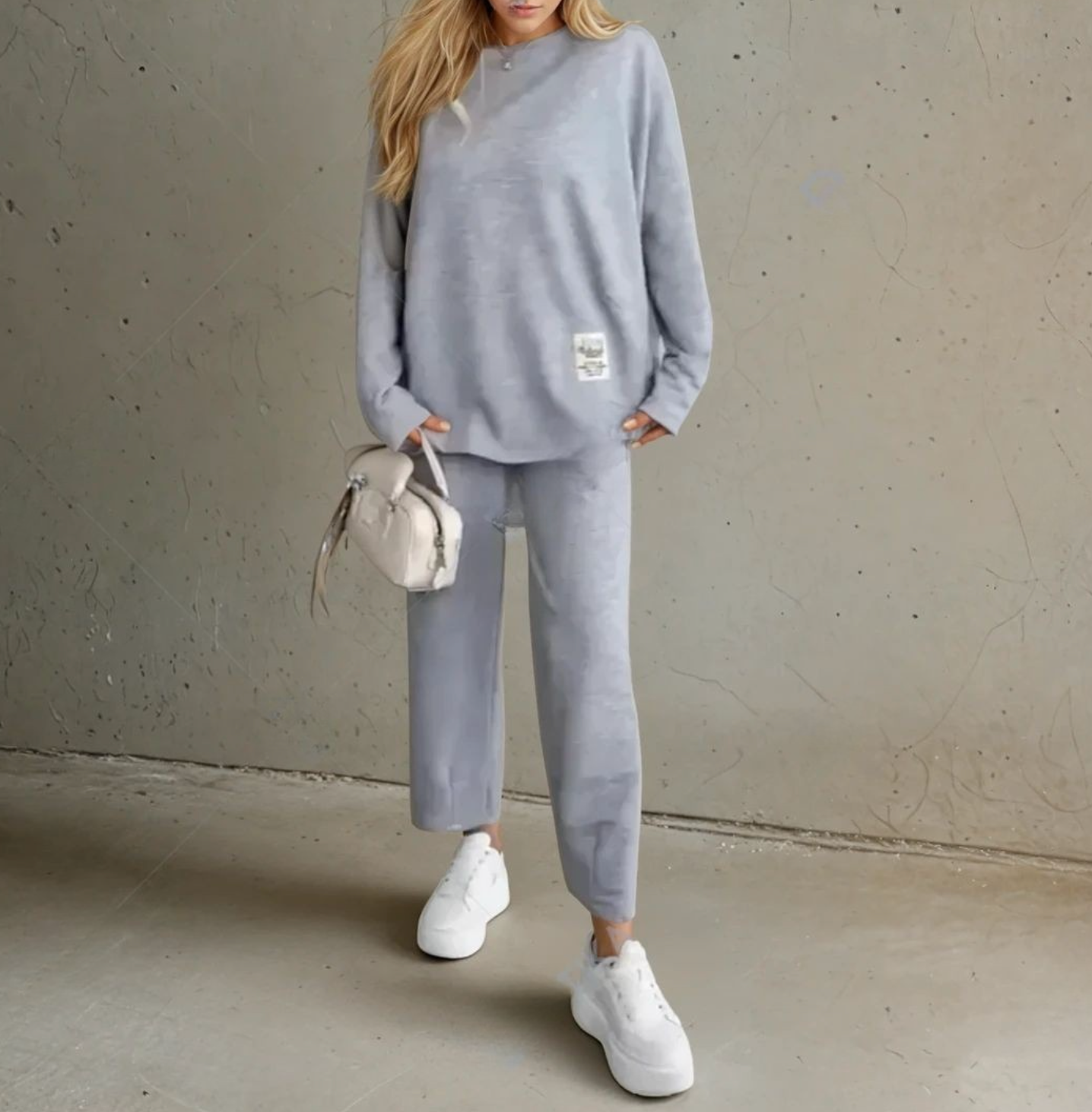 Romy | Mujer Conjunto de Dos Piezas Coordinado Cálido