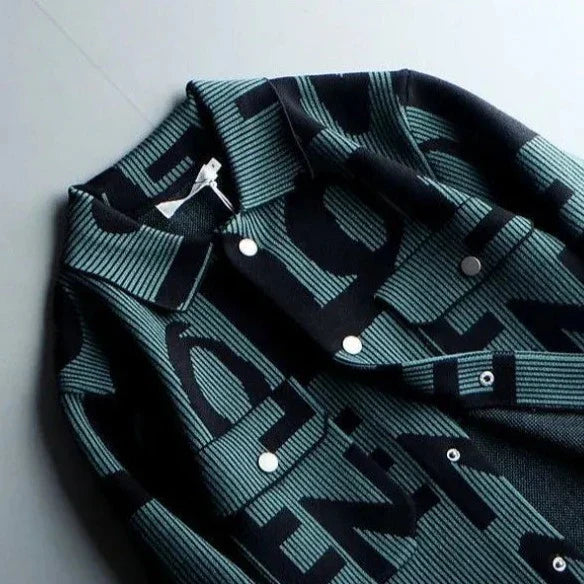 Remco | Hombre Chaleco de Punto Vintage con Botones