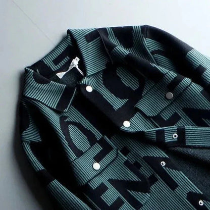 Remco | Hombre Chaleco de Punto Vintage con Botones