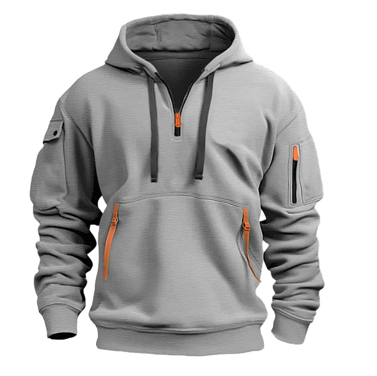 Oakley | Hombre Sudadera de Trabajo con Capucha y Bolsillos