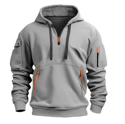 Oakley | Hombre Sudadera de Trabajo con Capucha y Bolsillos