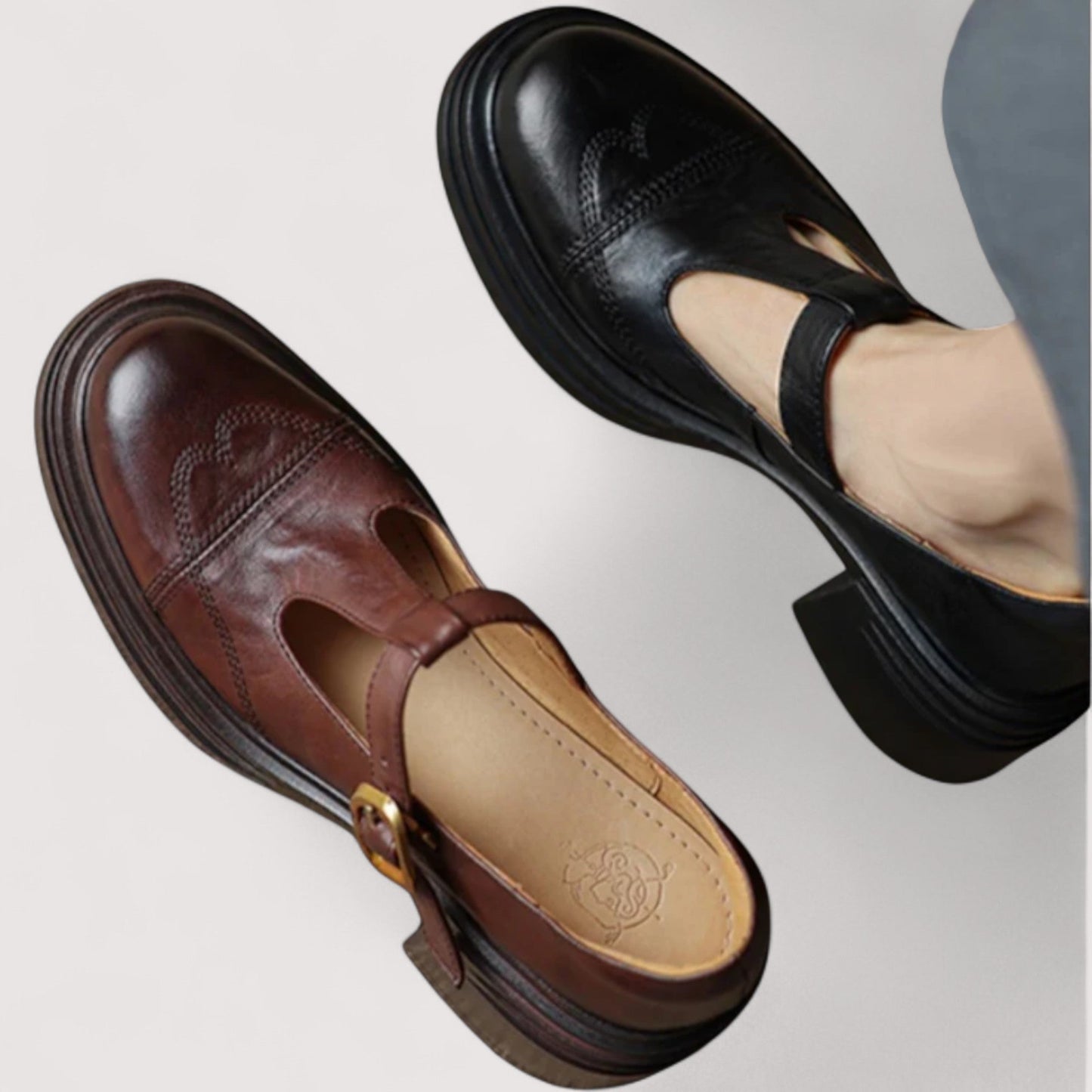 Vera | Mujer Mocasines con Estampado Elegante