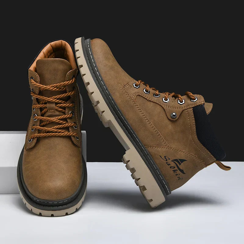 Matteo | Hombre Zapatos Robustos con Cordones