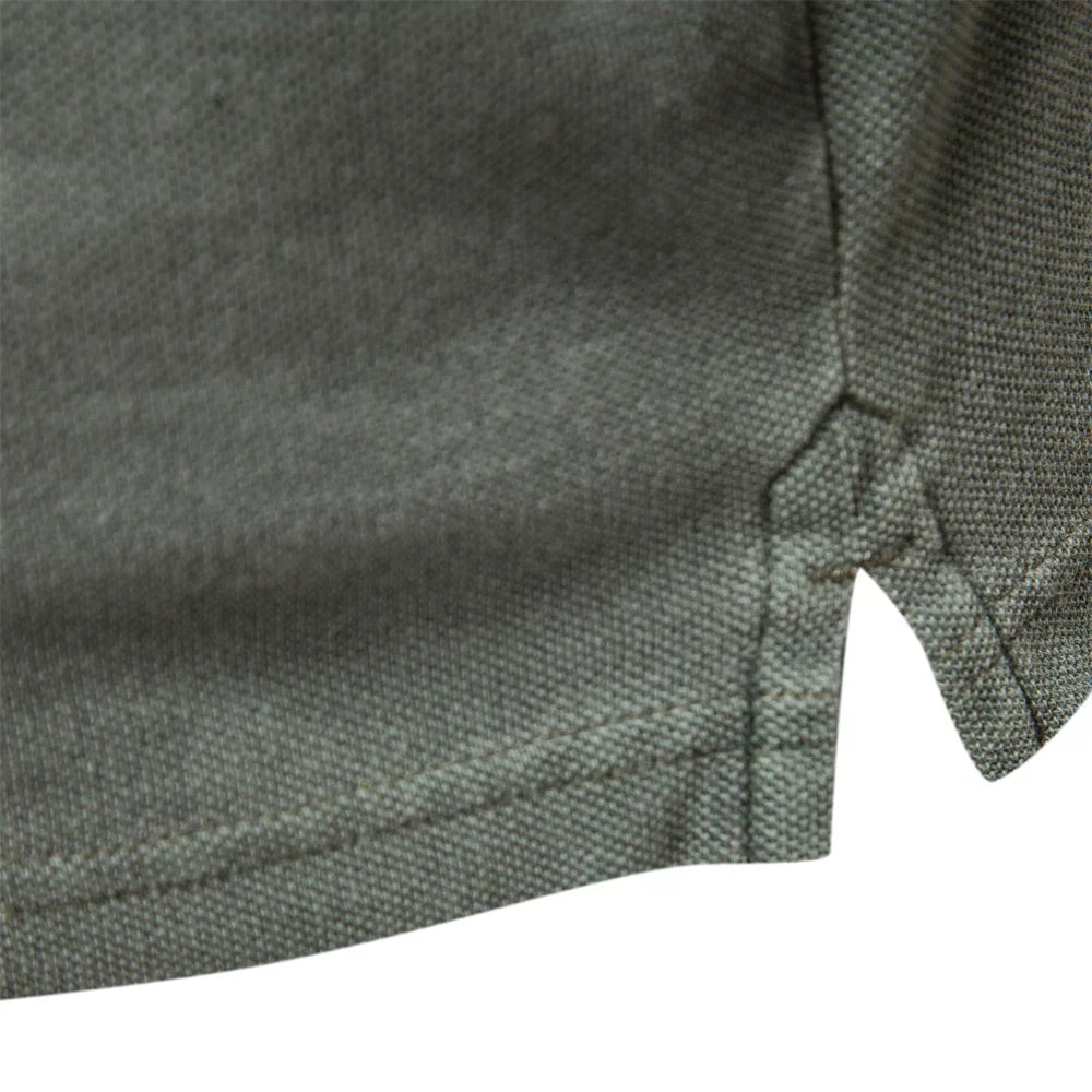 Cas | Hombre Polo de Algodón con Botones
