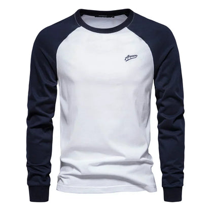 Elbert | Hombre Camisa de Manga Larga de Algodón
