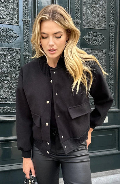 Isla | Mujer Chaqueta Bomber Clásica Versátil