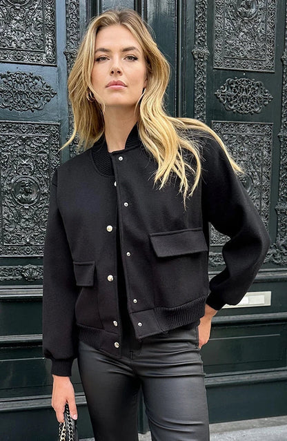 Isla | Mujer Chaqueta Bomber Clásica Versátil
