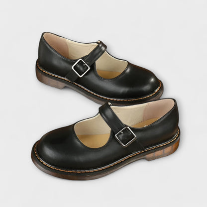 Livia | Mujer Zapatos Mary Jane con Correa y Hebilla