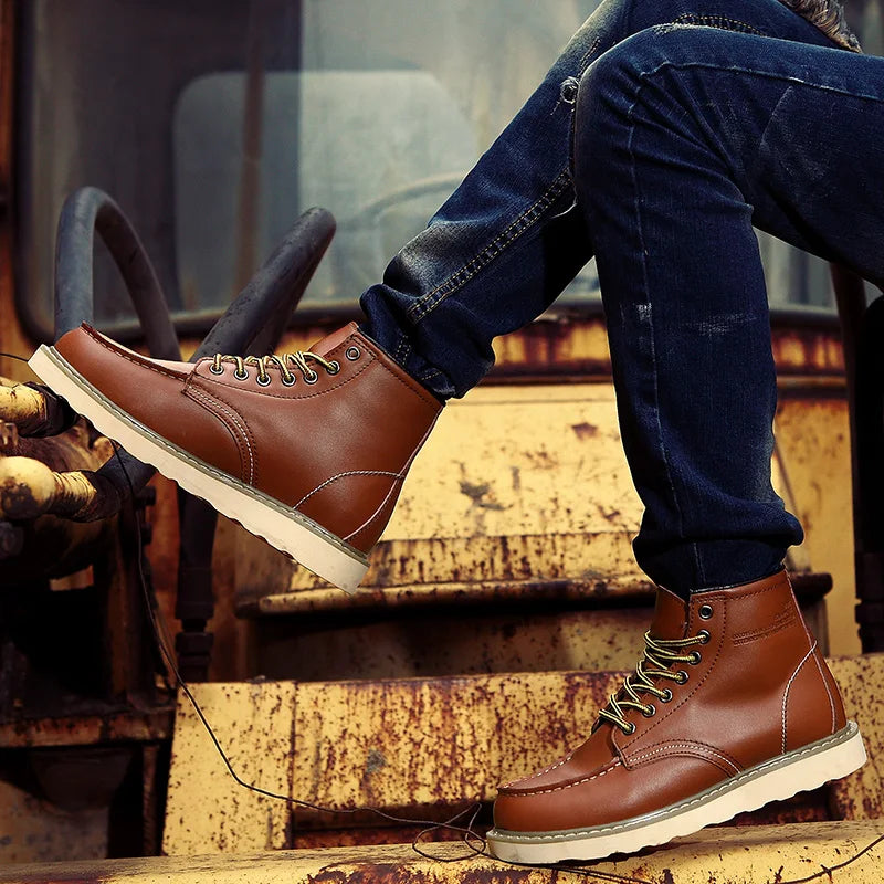 Dustin | Hombre Botas de Invierno con Plantilla Acolchada