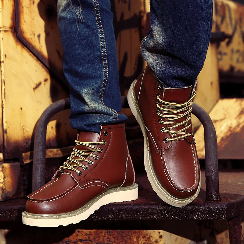 Dustin | Hombre Botas de Invierno con Plantilla Acolchada