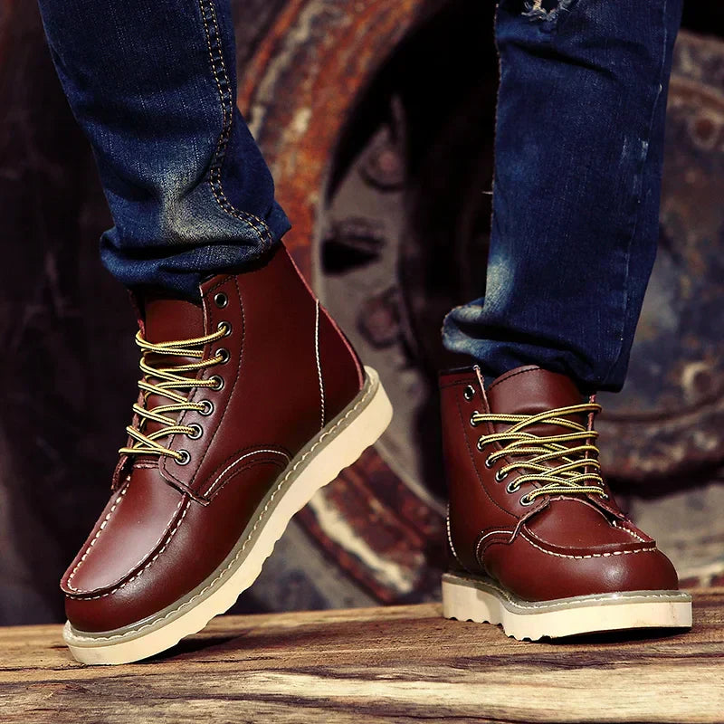 Dustin | Hombre Botas de Invierno con Plantilla Acolchada