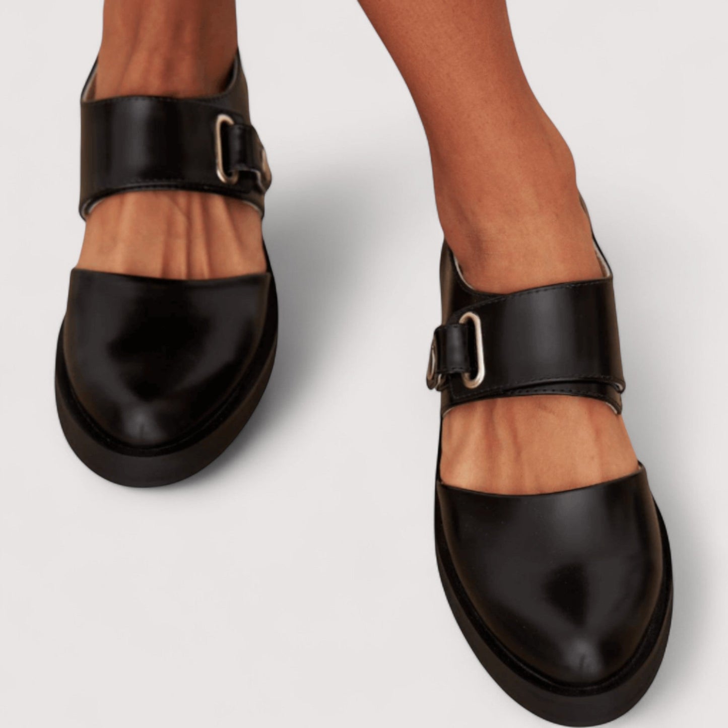 Sofía | Mujer Zapatos Mary Jane con Hebilla Atemporales