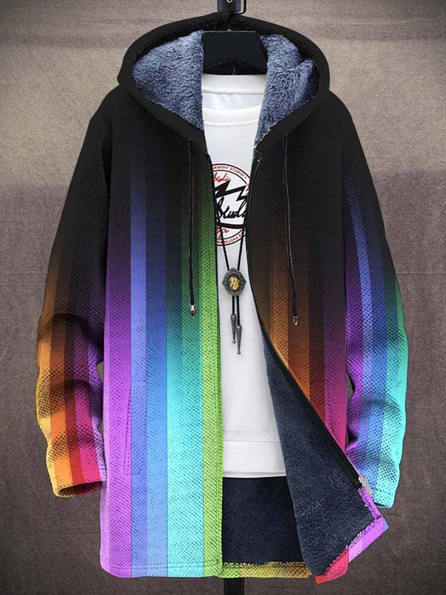 Tasma | Hombre Chaqueta de Punto con Estampado Artístico