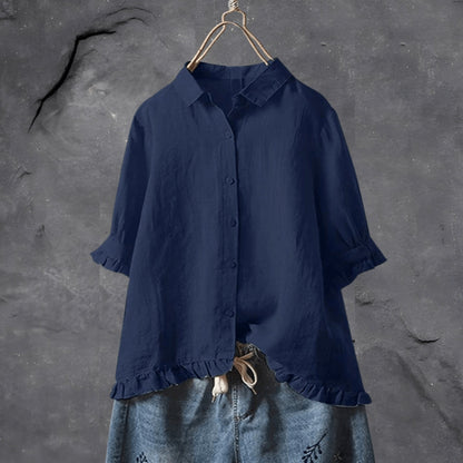 Heleen | Mujer Blusa de Primavera Favorecedora Versátil