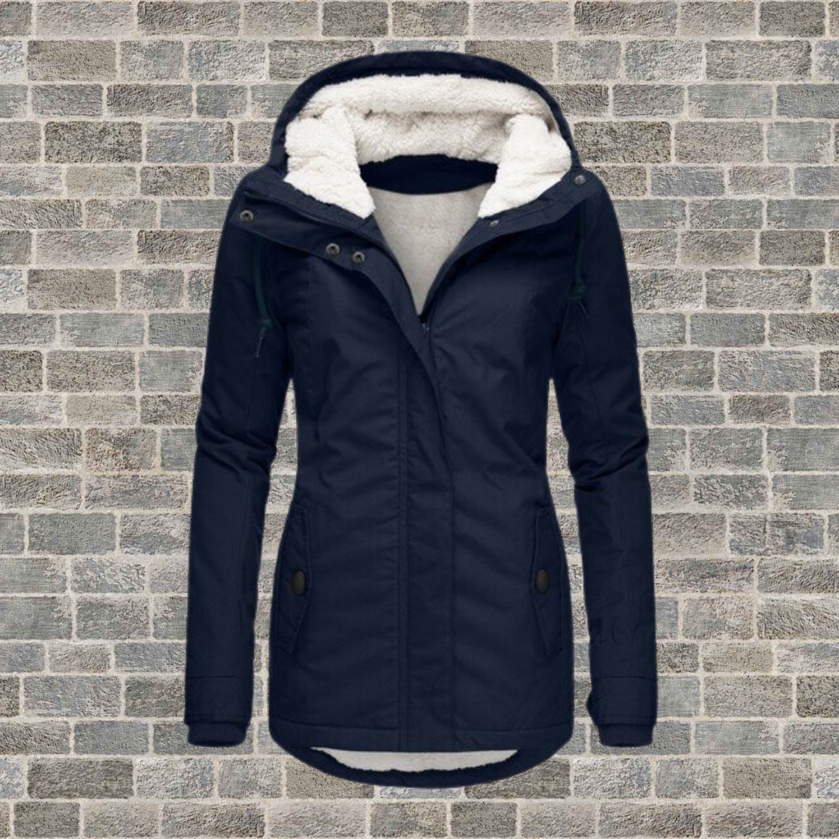 Klea | Mujer Chaqueta de Invierno Acolchada con Capucha