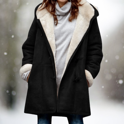 Miranda | Mujer Chaqueta de Invierno con Capucha y Forro
