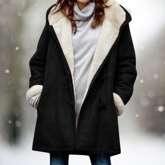 Miranda | Mujer Chaqueta de Invierno con Capucha y Forro