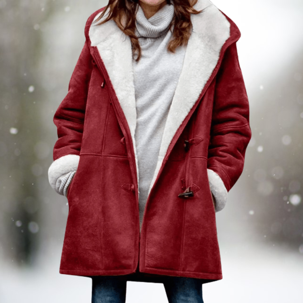 Miranda | Mujer Chaqueta de Invierno con Capucha y Forro