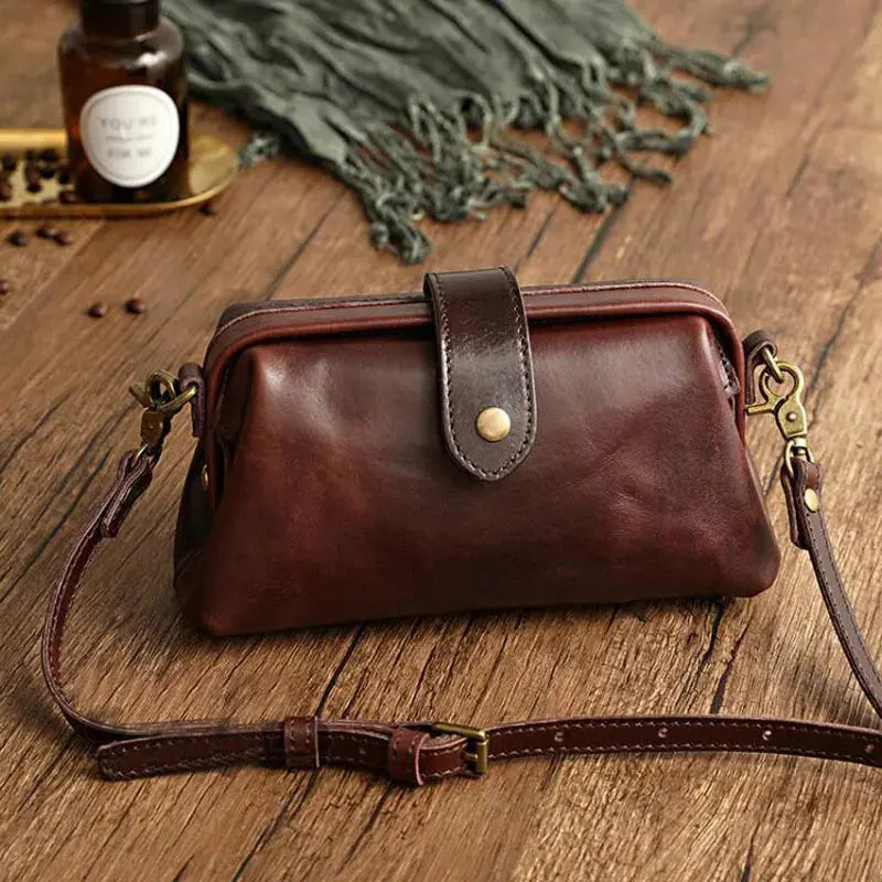 Lily | Mujer Bolso Estilo Doctor con Doble Cierre