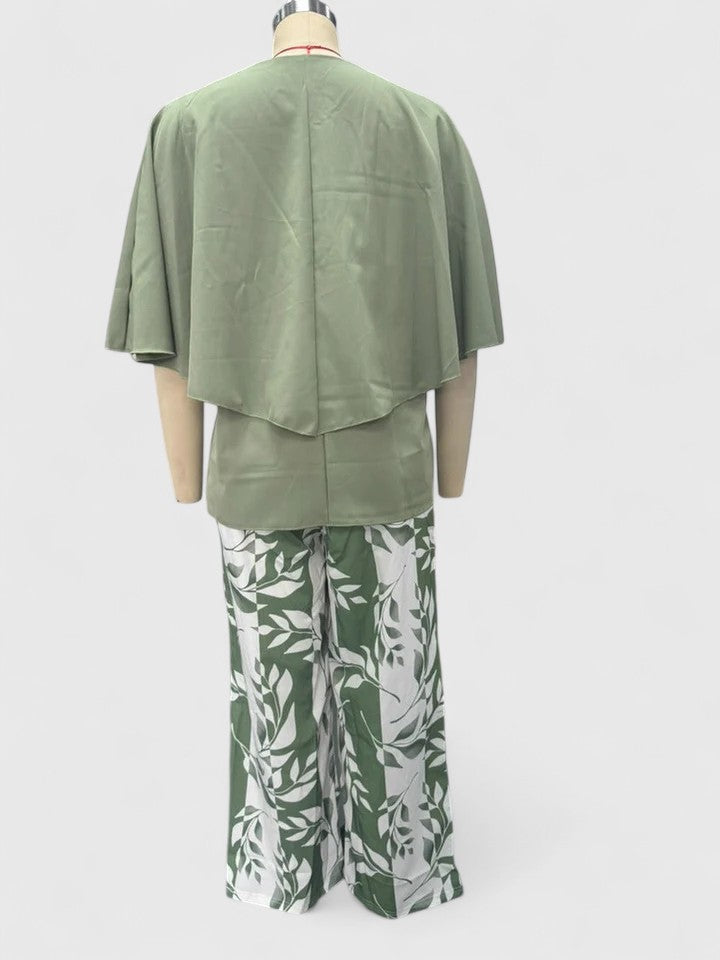 Mireille | Mujer Blusa Fluida en Capas con Pliegues