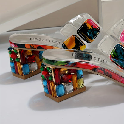 Layana | Mujer Sandalias Multicolores Antideslizantes