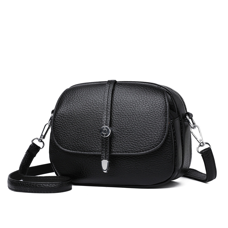 Isarivienne | Mujer Bolso de Hombro Compacto con Cierre de Solapa