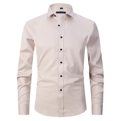 Hendrik | Hombre Camisa Anti-Arrugas de Corte Slim