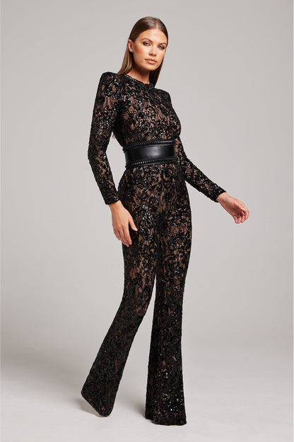 Amelia | Mujer Mono de Encaje Elegante para Ocasiones