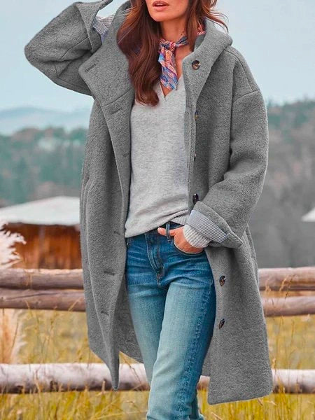 Nikita | Mujer Chaqueta con Cuello Polo y Botones