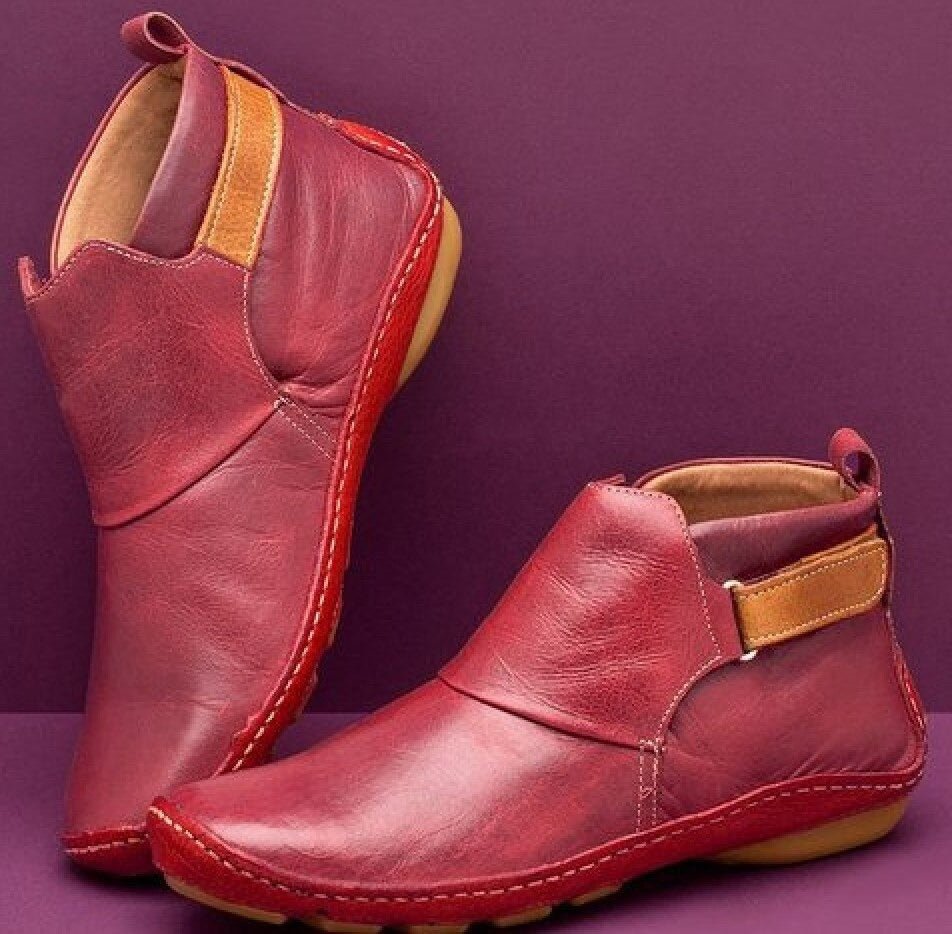 Cyravissa | Mujer Botas de Invierno Impermeables con Forro Cálido