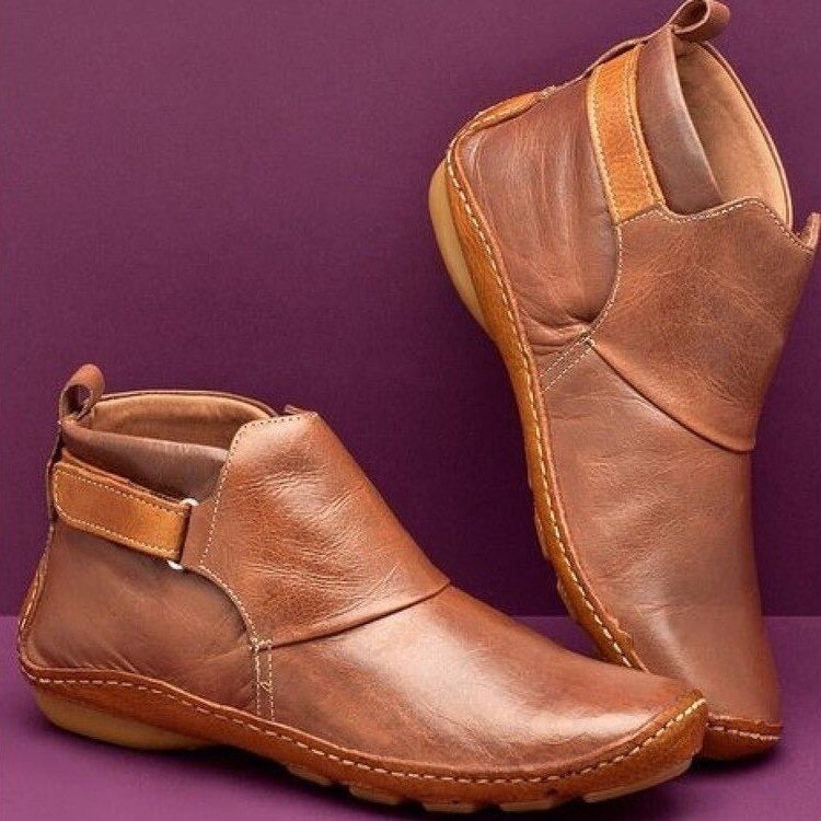 Cyravissa | Mujer Botas de Invierno Impermeables con Forro Cálido