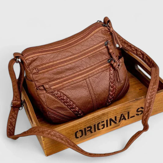 Lucia | Mujer Bolso Bandolera con Correa Ajustable y Bolsillos