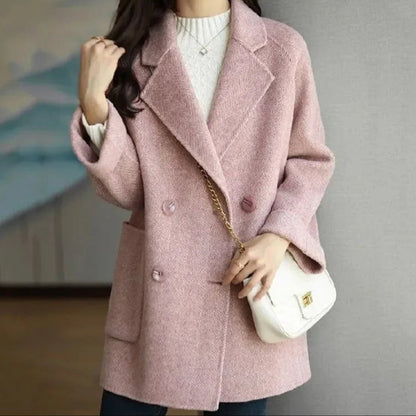 Lillian | Mujer Chaqueta de Lana Entallada con Botones