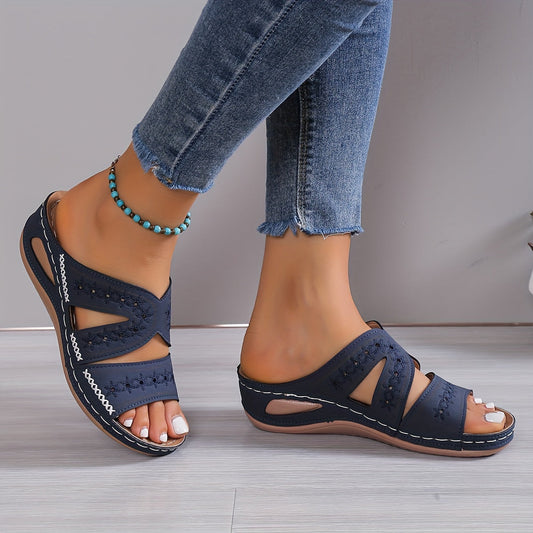 Mahli | Mujer Sandalias de Plataforma con Soporte del Arco
