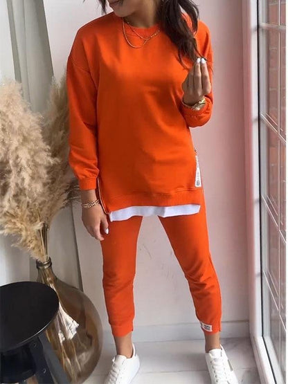 Vivienne | Mujer Conjunto de Camiseta Oversize y Pantalón Jogger