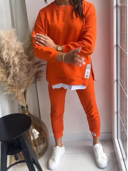 Vivienne | Mujer Conjunto de Camiseta Oversize y Pantalón Jogger