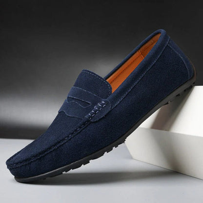 Dean | Hombre Mocasines de Ante con Soporte del Arco